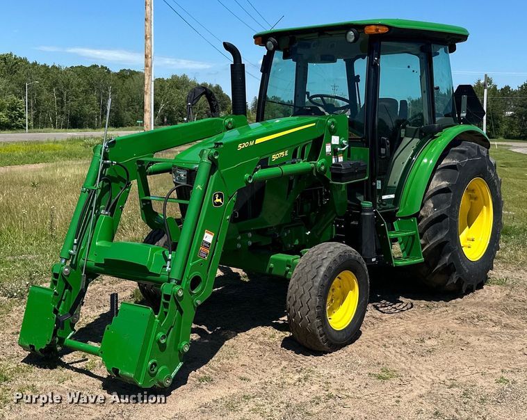 image for item LR9380 2021 John Deere 5075E tractor