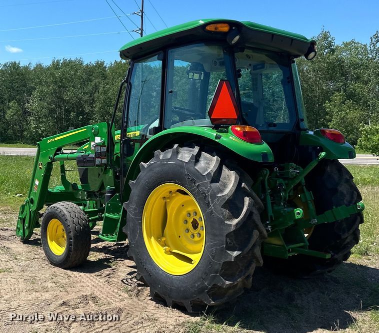 image for item LR9380 2021 John Deere 5075E tractor