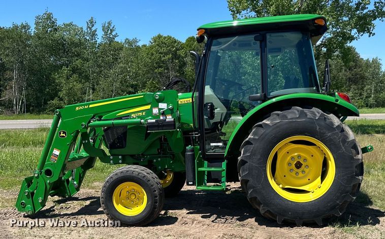 image for item LR9380 2021 John Deere 5075E tractor
