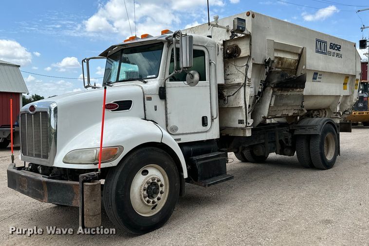 image for item MU9823 2013 Peterbilt 337 feed mixer truck