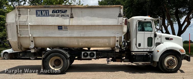 image for item MU9823 2013 Peterbilt 337 feed mixer truck