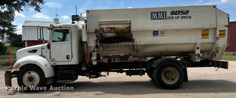 image for item MU9823 2013 Peterbilt 337 feed mixer truck