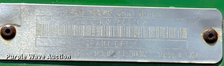 image for item MU9831 2003 John Deere 1590 grain drill