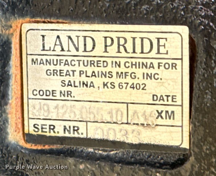 image for item NL9964 Land Pride batwing rotary mower