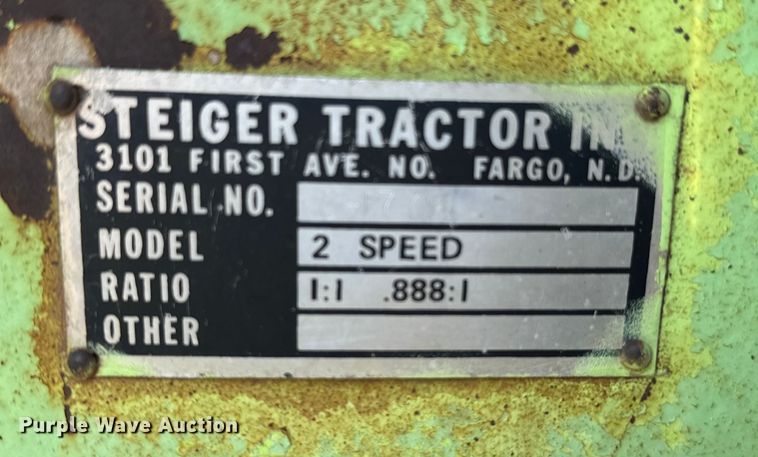 image for item NQ9573 Steiger Cougar III ST270 4WD tractor