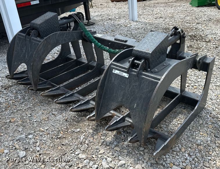 image for item NT9375 CID skid steer rock grapple bucket