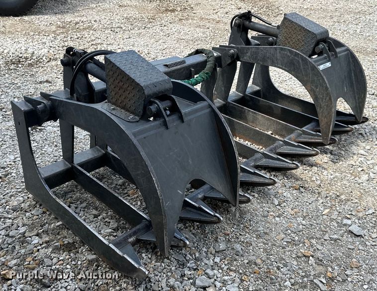 image for item NT9375 CID skid steer rock grapple bucket