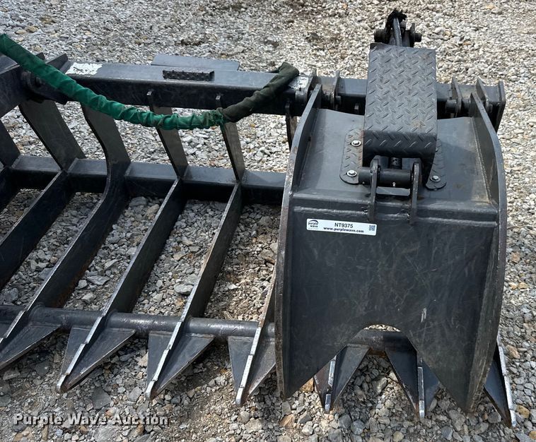 image for item NT9375 CID skid steer rock grapple bucket
