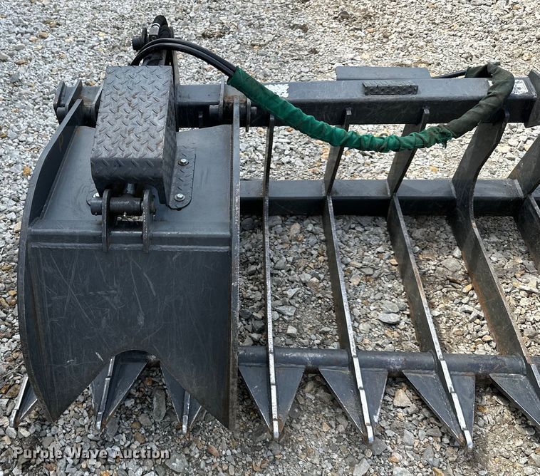 image for item NT9375 CID skid steer rock grapple bucket