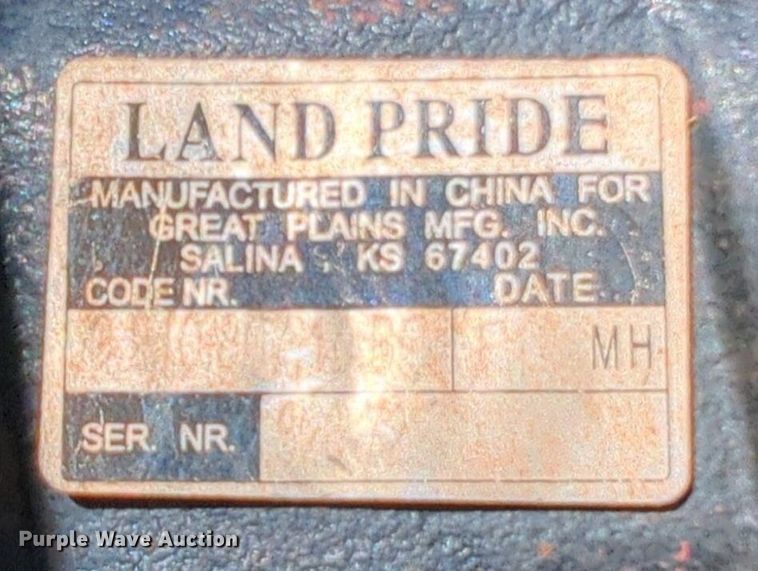 image for item NW9503 Land Pride RC3712 batwing rotary mower