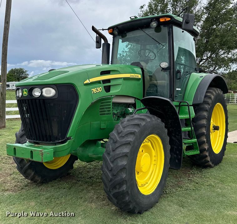 image for item OL9594 2010 John Deere 7630 MFWD tractor