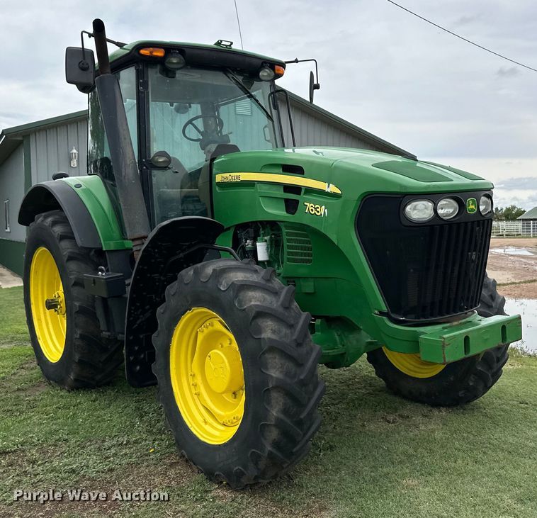 image for item OL9594 2010 John Deere 7630 MFWD tractor