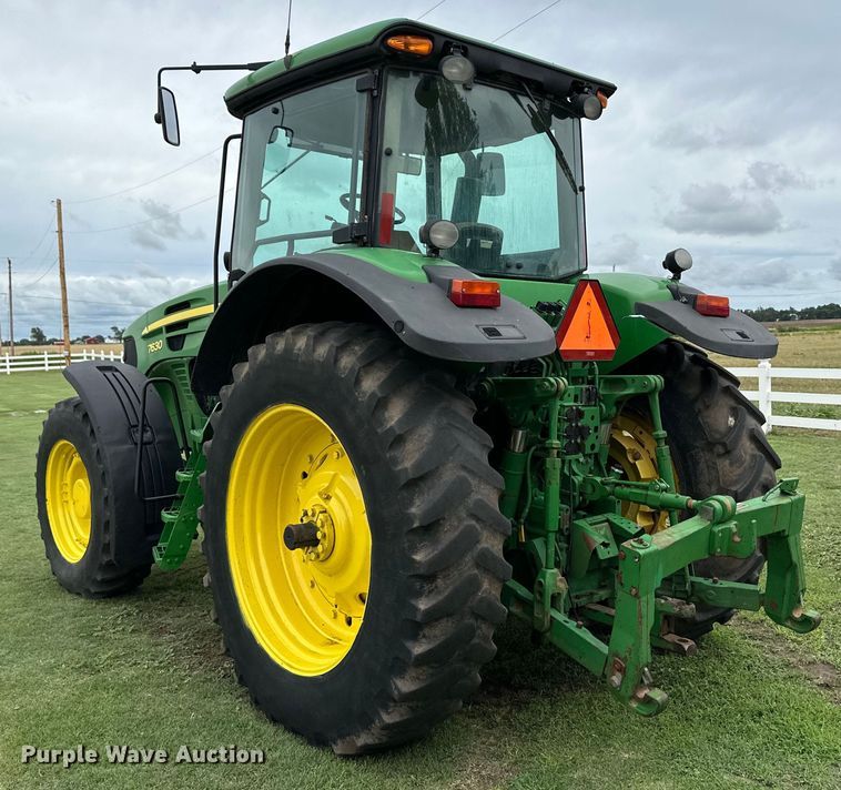 image for item OL9594 2010 John Deere 7630 MFWD tractor