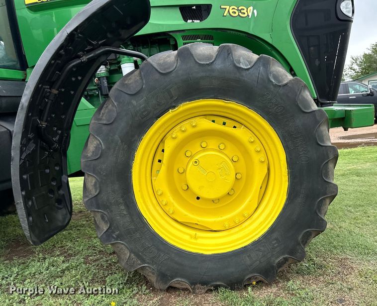 image for item OL9594 2010 John Deere 7630 MFWD tractor