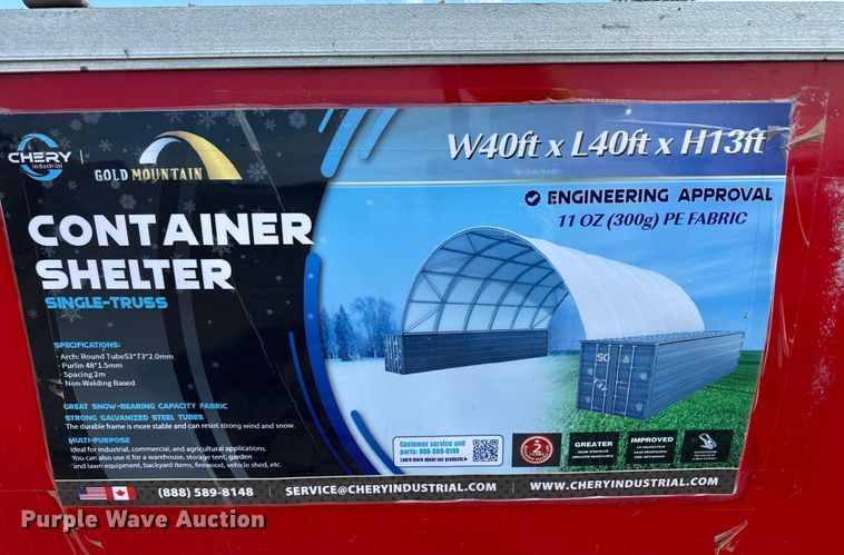 image for item OL9613 Chery Industrial Gold Mountain container shelter