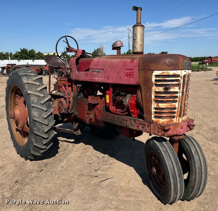 image for item OL9620 International Harvester McCormick Farmall 400 tractor