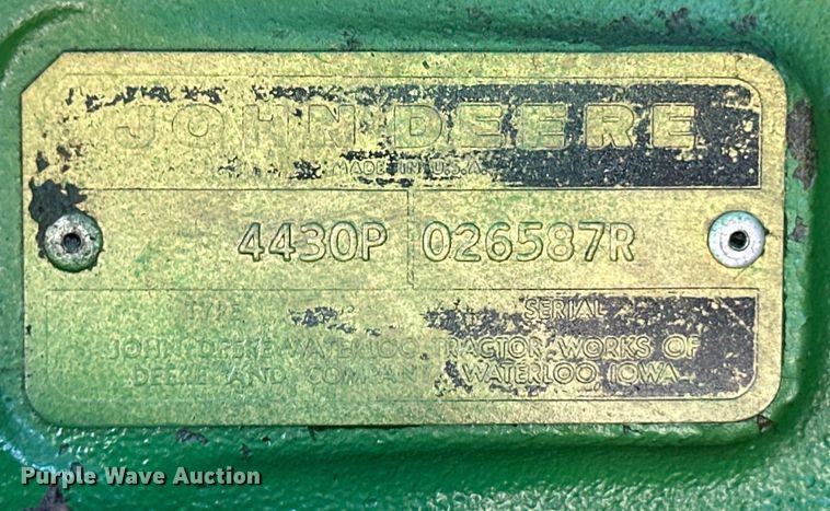 image for item OL9622 1974 John Deere 4430 tractor