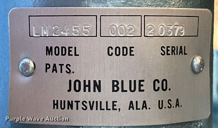 image for item OL9689 John Blue liquid fertilizer pump