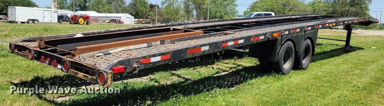 image for item DG0640 1992 Monroe car carrier trailer