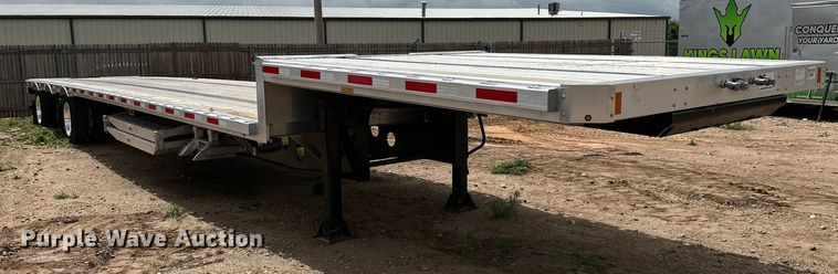 image for item DK6668 2023 Doonan 5321BLIDCDMZR flatbed trailer