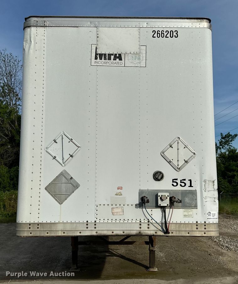 image for item DL4463 2005 Wabash DVLHHSA dry van trailer