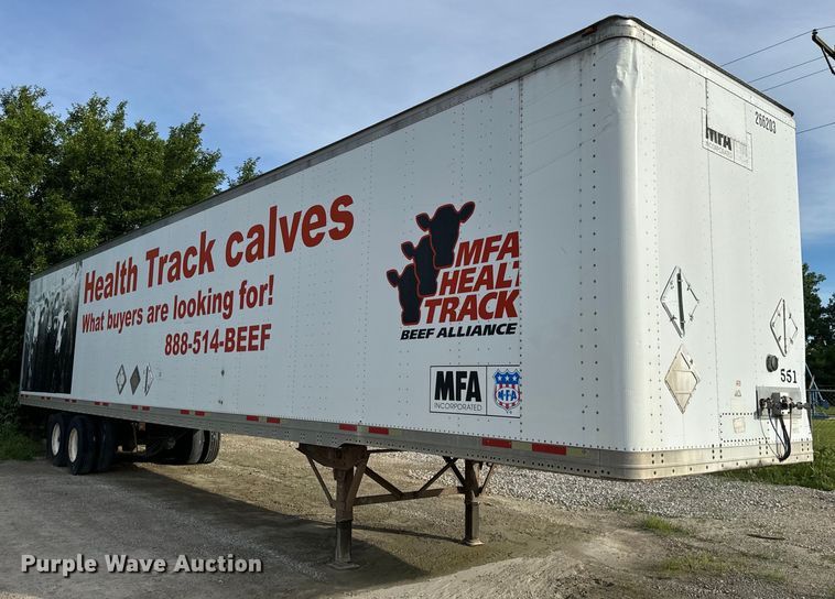 image for item DL4463 2005 Wabash DVLHHSA dry van trailer