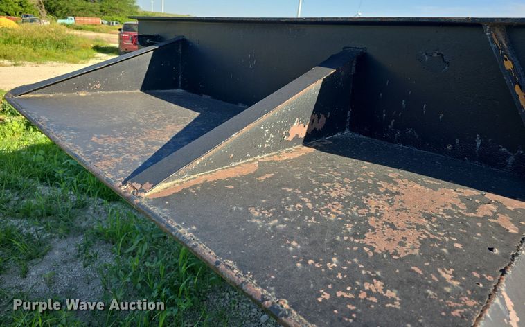 image for item DM1724 1974 Sloan lowboy equipment trailer