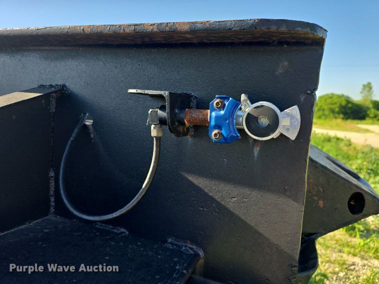 image for item DM1724 1974 Sloan lowboy equipment trailer