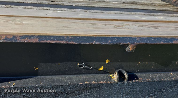 image for item DM1724 1974 Sloan lowboy equipment trailer