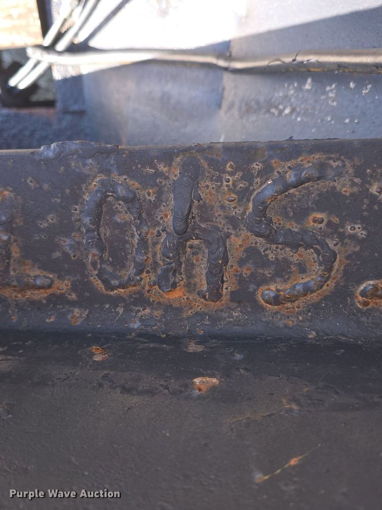 image for item DM1724 1974 Sloan lowboy equipment trailer