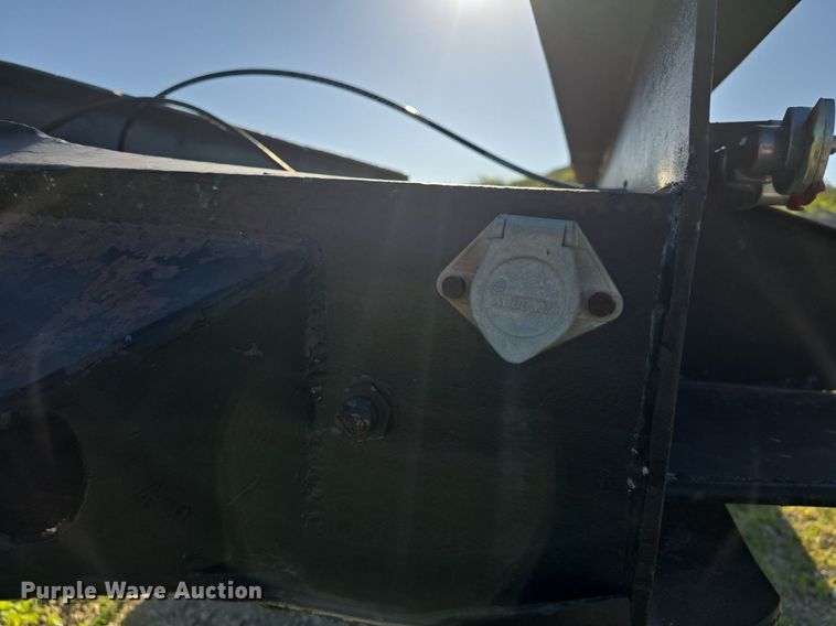 image for item DM1724 1974 Sloan lowboy equipment trailer