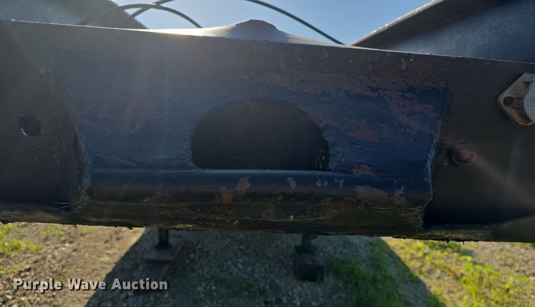 image for item DM1724 1974 Sloan lowboy equipment trailer