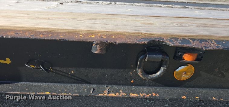 image for item DM1724 1974 Sloan lowboy equipment trailer