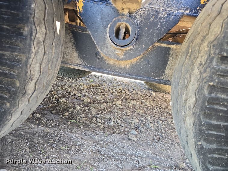 image for item DM1724 1974 Sloan lowboy equipment trailer