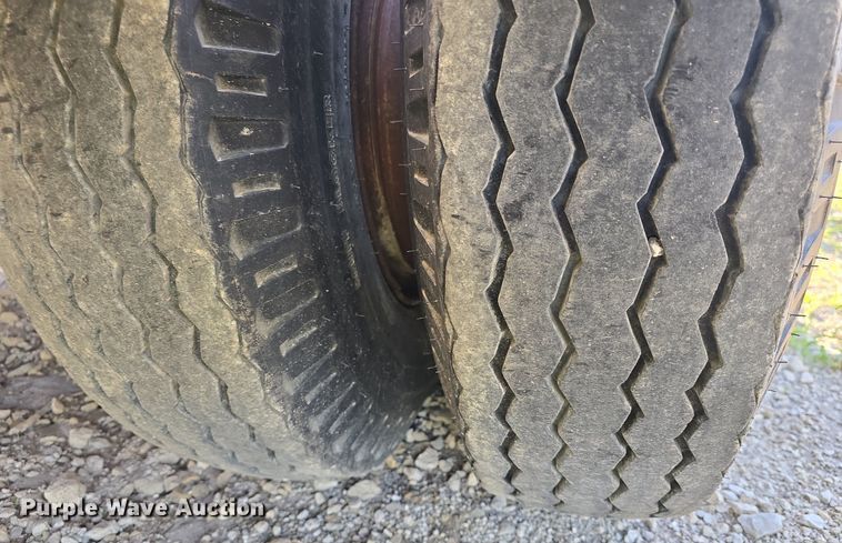 image for item DM1724 1974 Sloan lowboy equipment trailer