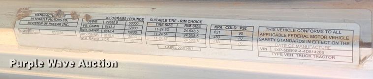 image for item DM7888 2004 Peterbilt 379 semi truck