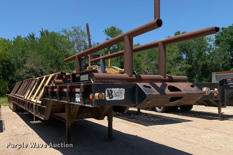 image for item DM7889 2007 Neville Built drop deck trailer