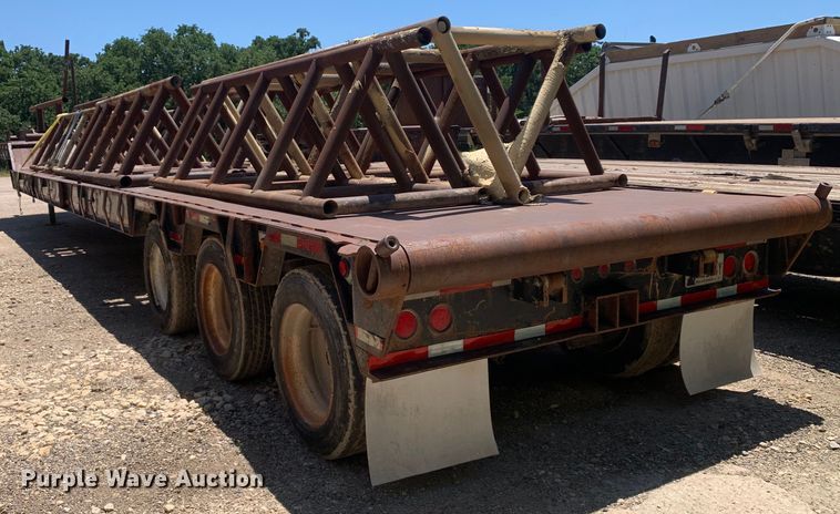 image for item DM7889 2007 Neville Built drop deck trailer