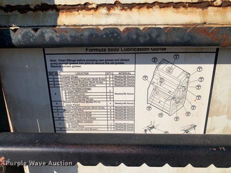 image for item DM7910 2015 Crane Carrier Low Entry refuse truck