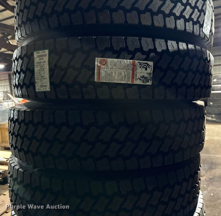 image for item DO3308 (8) 11R22.5 tires