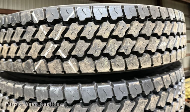 image for item DO3308 (8) 11R22.5 tires