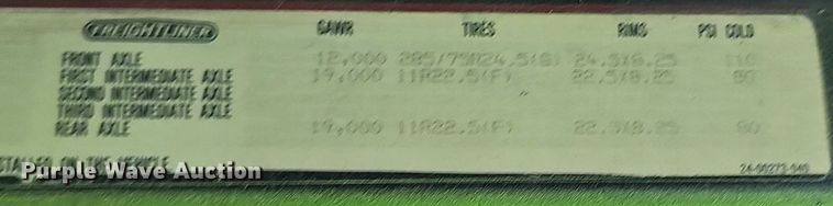 image for item DP0951 1992 Freightliner semi truck