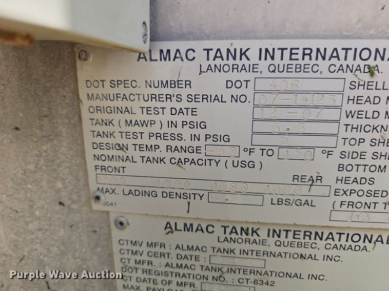 image for item DP6460 2007 Kenworth T300 fuel truck