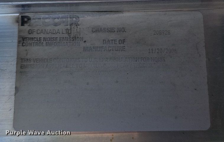 image for item DP6460 2007 Kenworth T300 fuel truck