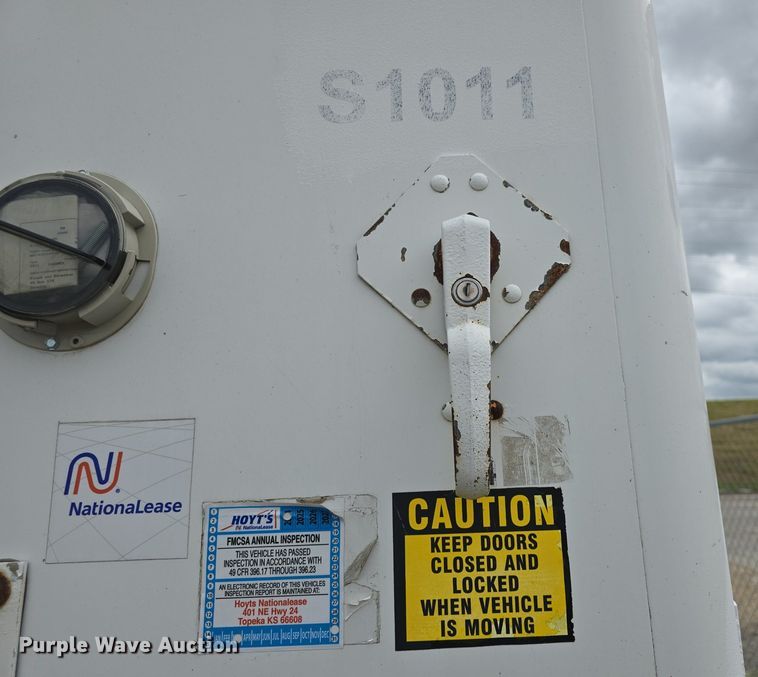 image for item DQ5123 2011 Hackney delivery trailer