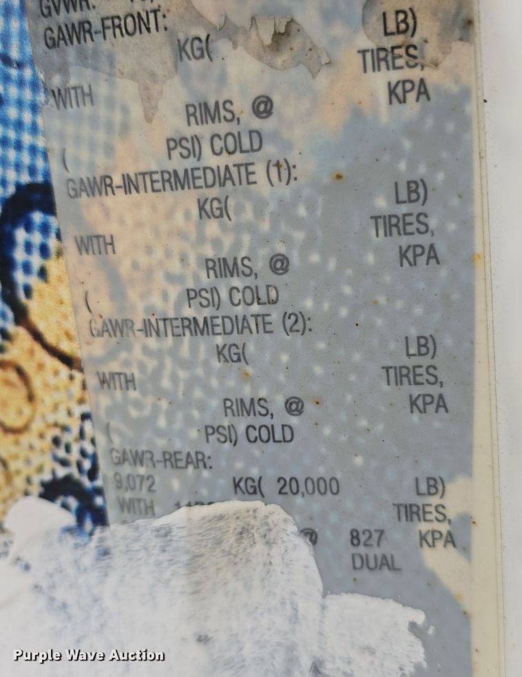 image for item DQ5123 2011 Hackney delivery trailer