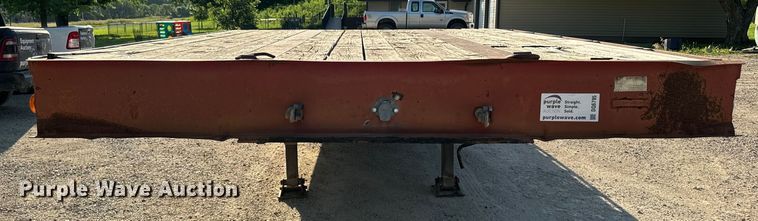 image for item DQ6795 1997 Neville Built drop deck equipment trailer