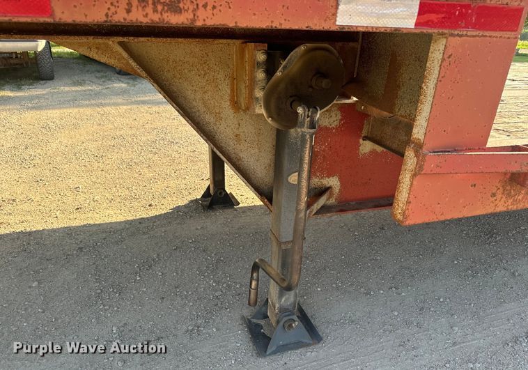 image for item DQ6795 1997 Neville Built drop deck equipment trailer