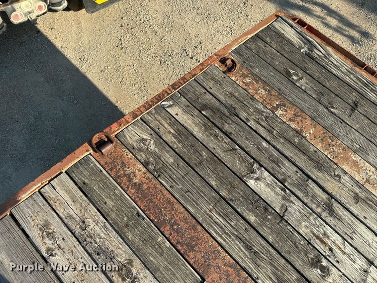 image for item DQ6795 1997 Neville Built drop deck equipment trailer