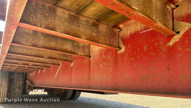 image for item DQ6795 1997 Neville Built drop deck equipment trailer